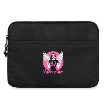 67 Valentine Winged Heroine - Laptop bag 15" - black - Front