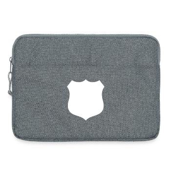 Schild - Laptoptasche 15" - Grau meliert - Vorne