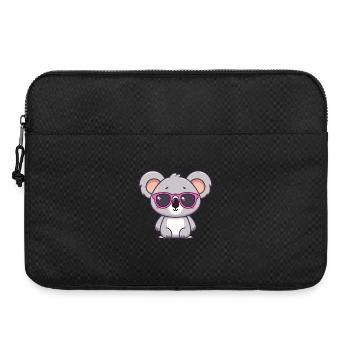 Koala Funk Pink Brille - Laptoptasche 15" - Schwarz - Vorne
