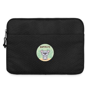 Koala Namaste Zen-Kreis - Laptoptasche 15" - Schwarz - Vorne