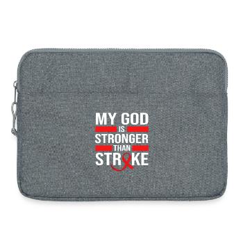 Stroke Stroke - Sacoche pour ordinateur portable 15 pouces - gris chiné - Devant