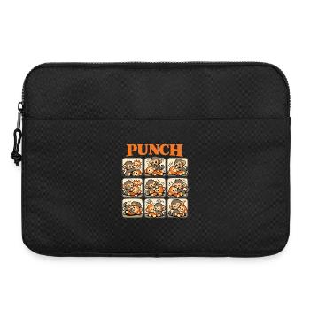 Monkey Cooler Punch Cute Baby Monkey - Laptop bag 15" - black - Front