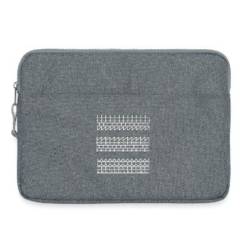 Fuck This Shit - Laptop bag 15" - heather grey - Front