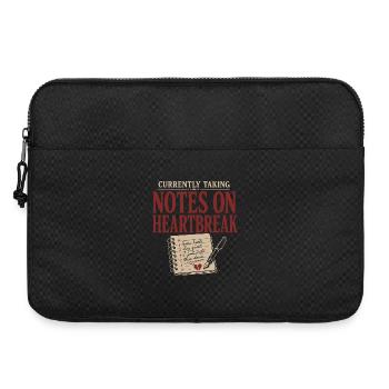 Poetcore Poète Poésie Dark Academia Gift - Sacoche pour ordinateur portable 15 pouces - noir - Devant