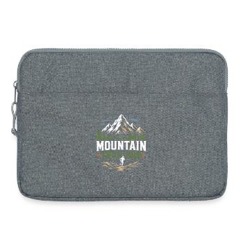 Mountain Trail Run - Laptoptasche 15" - Grau meliert - Vorne