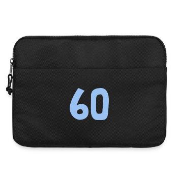 60. 60 JAHRE. 60-JÄHRIGES JUBILÄUM. 60. GEBURTSTAG. - Laptoptasche 15" - Schwarz - Vorne