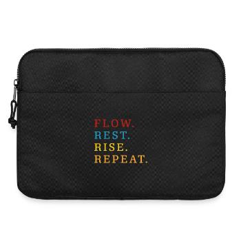 Flow Rest Montée Répéter - Sacoche pour ordinateur portable 15 pouces - noir - Devant