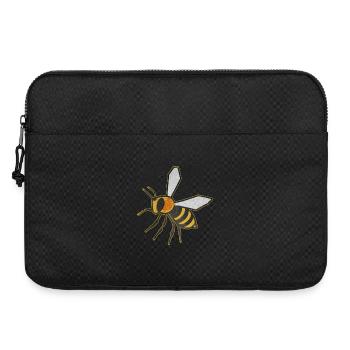 Abeille détaillée aux tons naturels - Sacoche pour ordinateur portable 15 pouces - noir - Devant