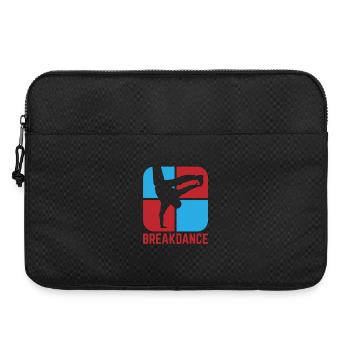 Breakdance B-Boy Streetdance Design Hip Hop Danse - Sacoche pour ordinateur portable 15 pouces - noir - Devant