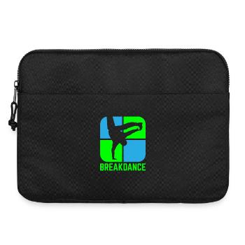 Breakdance B-Boy Streetdance Design Hip Hop Danse - Sacoche pour ordinateur portable 15 pouces - noir - Devant