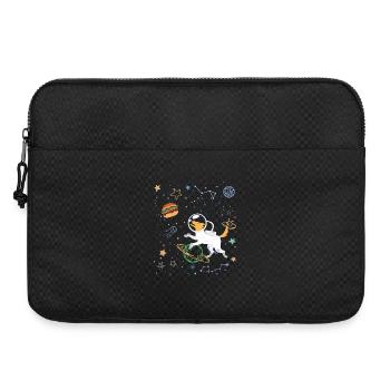 Space Explorer with Astronaut Fox - Laptop bag 15" - black - Front
