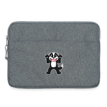 Badger Badger - Laptop bag 15" - heather grey - Front