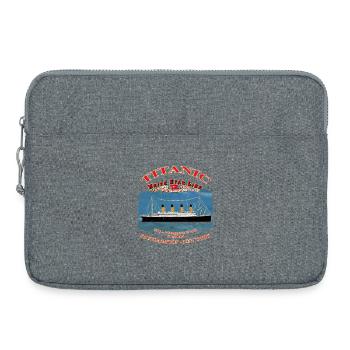 TITANIC CREATION Louis RUNEMBERG © Adagp - Laptop bag 15" - heather grey - Front