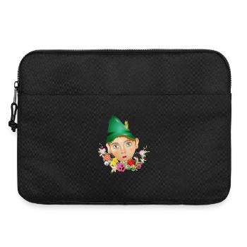 Le Seppel ou Seppl comme portrait de poupée - Sacoche pour ordinateur portable 15 pouces - noir - Devant