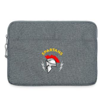 Spartan Mohawk Helm - Laptoptasche 15" - Grau meliert - Vorne