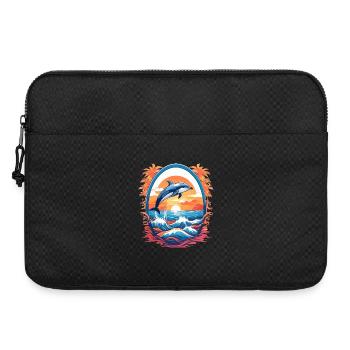 Dauphin - Sacoche pour ordinateur portable 15 pouces - noir - Devant