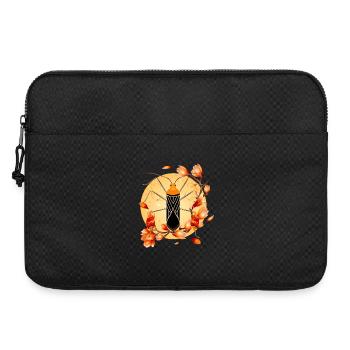 Anisoscelis alipes Leaffoot Bug and Magnolia - Laptop bag 15" - black - Front