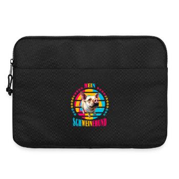 My weaker self - Laptop bag 15" - black - Front