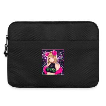 Rave girl - Laptop bag 15" - black - Front