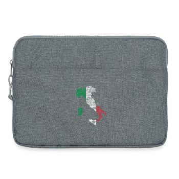 Italien - Laptoptasche 15" - Grau meliert - Vorne