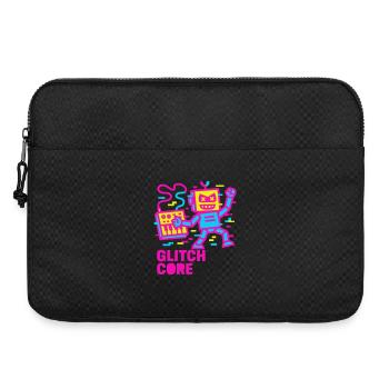 Glitchcore ! - Sacoche pour ordinateur portable 15 pouces - noir - Devant
