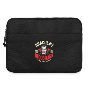 Dracula Blood Bank Vampir Humor - Laptoptasche 15" - Schwarz - Vorne
