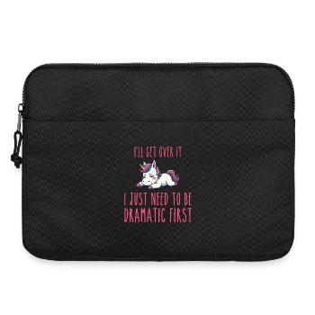 i'll get over it, i just need to be dramatic first - Sacoche pour ordinateur portable 15 pouces - noir - Devant