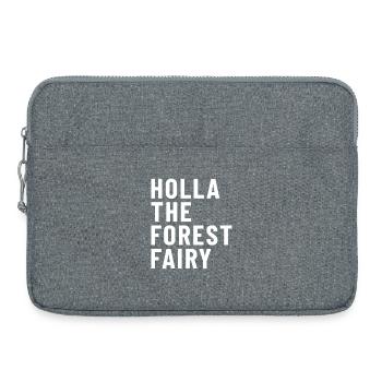 Holla the Forest Fairy Denglish Holla the Forest Fairy - Laptop bag 15" - heather grey - Front