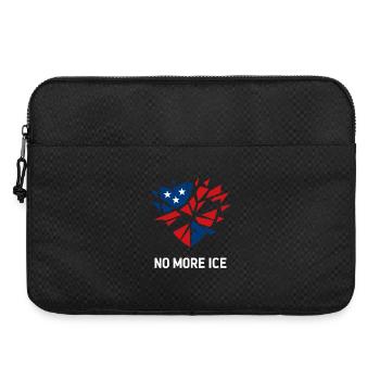 Stop the deportation protest heart - Laptop bag 15" - black - Front