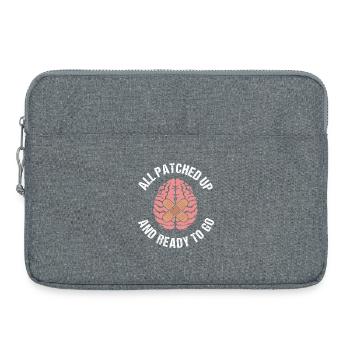 Brain Aneurysm - Laptop bag 15" - heather grey - Front