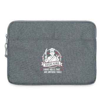 Sushi König: Unvergessliche Rollen - Laptoptasche 15" - Grau meliert - Vorne