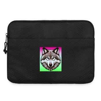 Wolf - Laptop bag 15" - black - Front