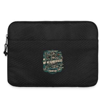 Frankfurt Liebe - Laptoptasche 15" - Schwarz - Vorne