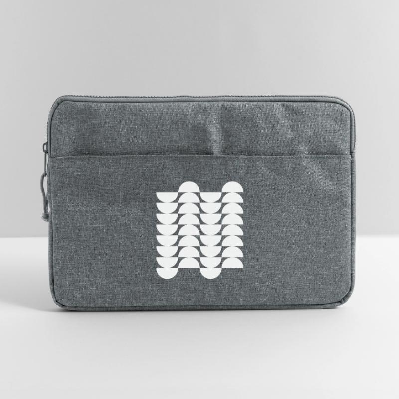 Wavegrid Half-Circle Pattern Laptop bag 15"