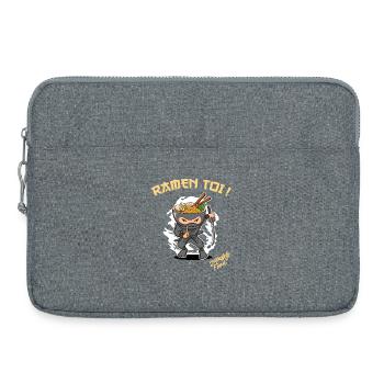 Bring back you Ninja Japanese cuisine Humor Japan - Laptop bag 15" - heather grey - Front