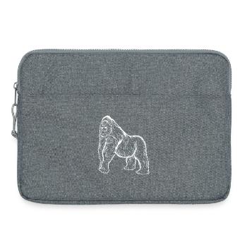 Gorilla - Sacoche pour ordinateur portable 15 pouces - gris chiné - Devant