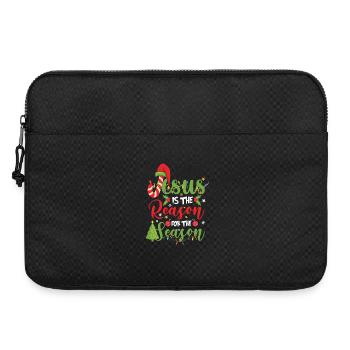 Reason for the Season Weihnachtsdesign - Laptoptasche 15" - Schwarz - Vorne
