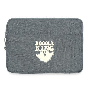 Boccia King Boules Bal Halloween Costume - Sacoche pour ordinateur portable 15 pouces - gris chiné - Devant