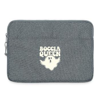 Boccia Queen Boules Bal Halloween Costume - Sacoche pour ordinateur portable 15 pouces - gris chiné - Devant