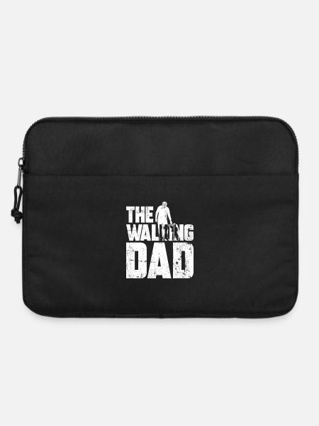 Postapokalyptische Stride-Silhouette - Laptoptasche 15" - Schwarz