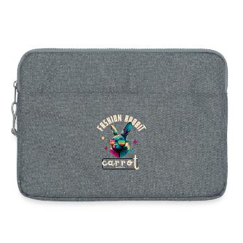Rabbit Fashion Carpet Society - Laptop bag 15" - heather grey - Front