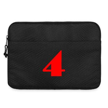 4,4 JAHRE,4. GEBURTSTAG,4 JAHRE JUBILÄUM - Laptoptasche 15" - Schwarz - Vorne