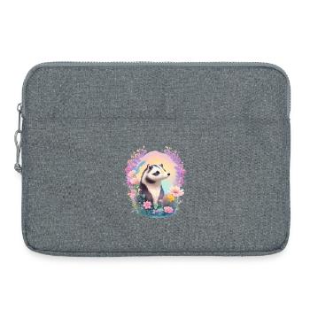 little badger - Laptop bag 15" - heather grey - Front