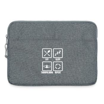 Trampoline Routine - Sacoche pour ordinateur portable 15 pouces - gris chiné - Devant