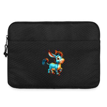Esel-Maultier - Laptoptasche 15" - Schwarz - Vorne