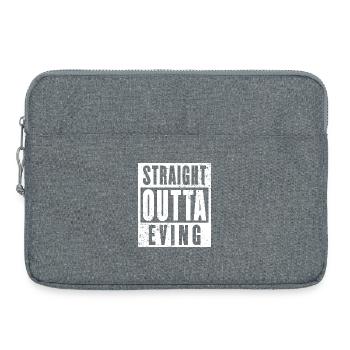 Eving, Ruhrgebiet, Ruhrpott, echter Evinger - Laptoptasche 15" - Grau meliert - Vorne