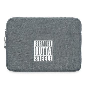 Steele, Ruhrgebiet, Ruhrpott, Essen Steele - Laptoptasche 15" - Grau meliert - Vorne