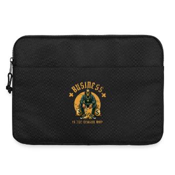 Gangster Leben - Laptoptasche 15" - Schwarz - Vorne