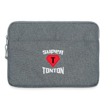 Super Tonton Emblème Diamant - Sacoche pour ordinateur portable 15 pouces - gris chiné - Devant