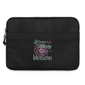 Make dreams come true - Laptop bag 15" - black - Front